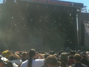 Gojira live at WOA