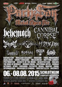 Party.San Open Air 2015 Billing