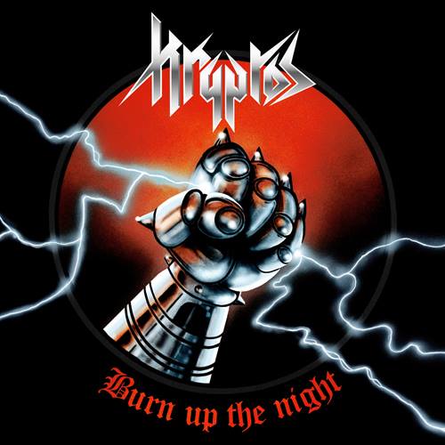 kryptos burn up the night album cover